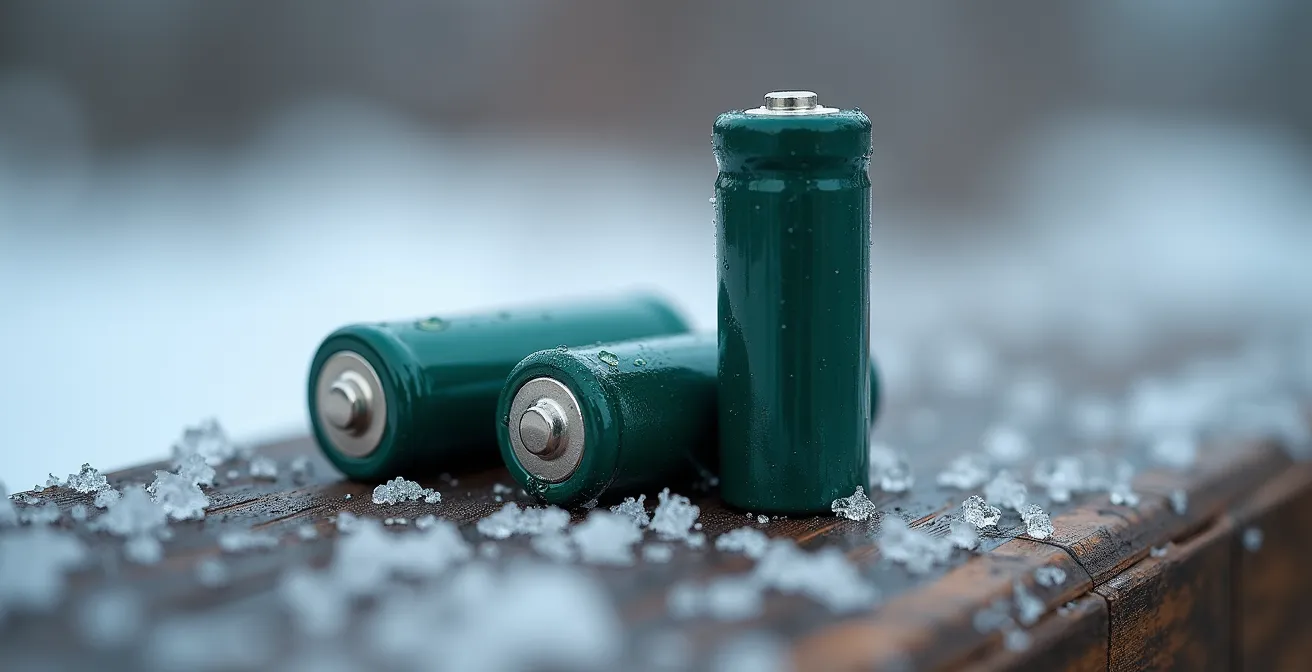 Verschiedene Akkutypen für winterfeste Solarleuchten im Vergleich